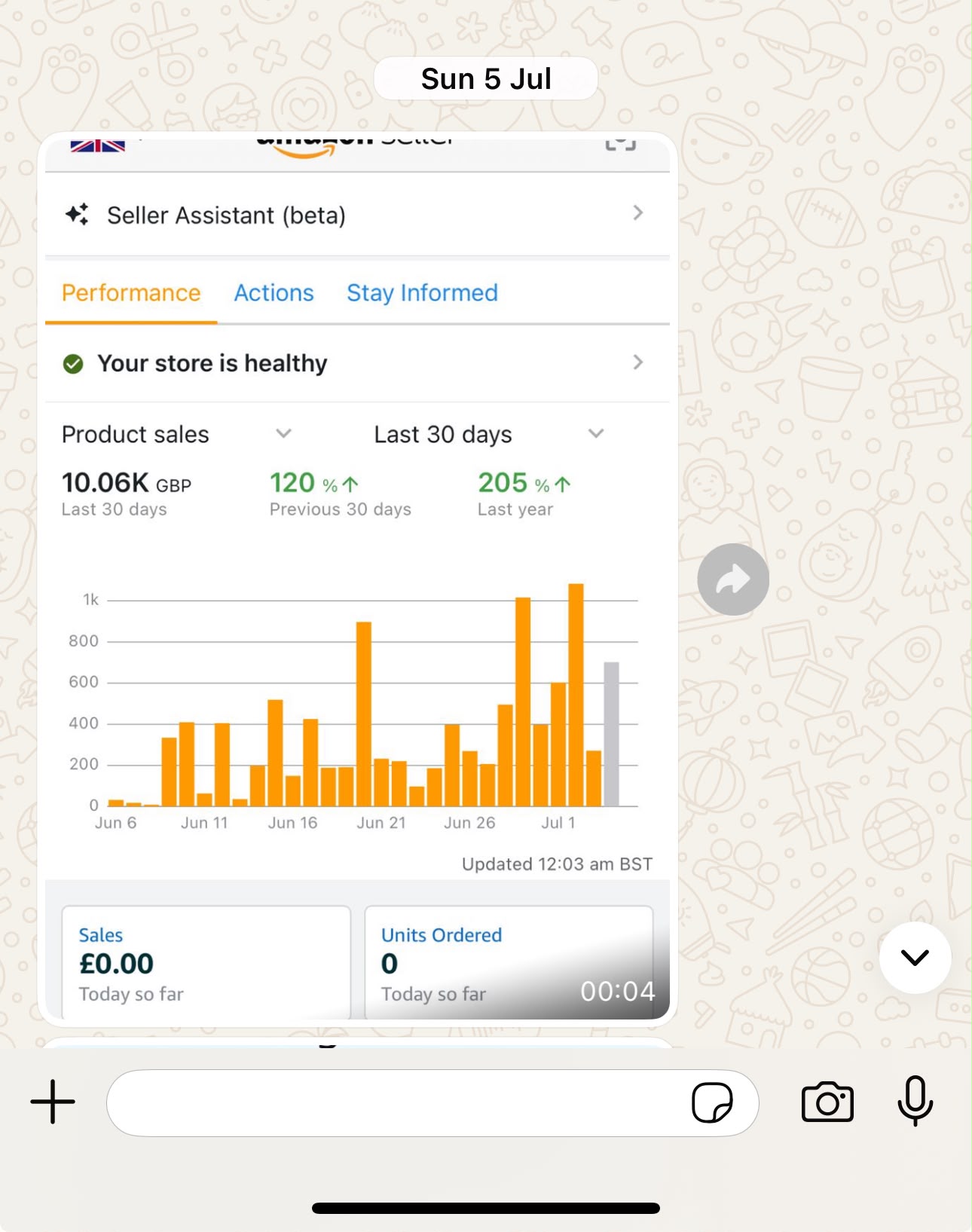 Student result screenshot 1